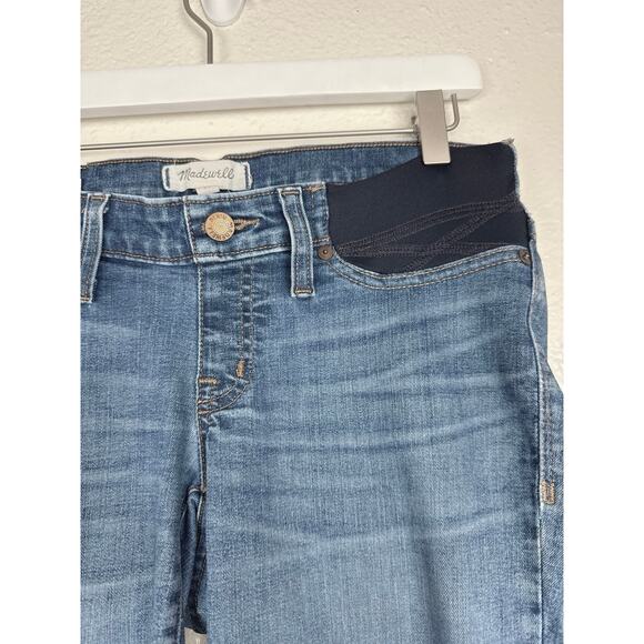 MADEWELL Maternity Skinny Jeans Ripped Knees 29 - Picture 4 of 6
